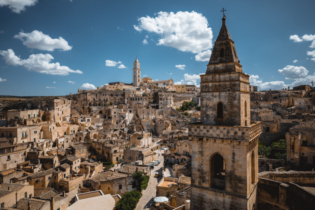 Stunning Historic Cityscape Wallpaper: Church Architecture & Rustic Charm