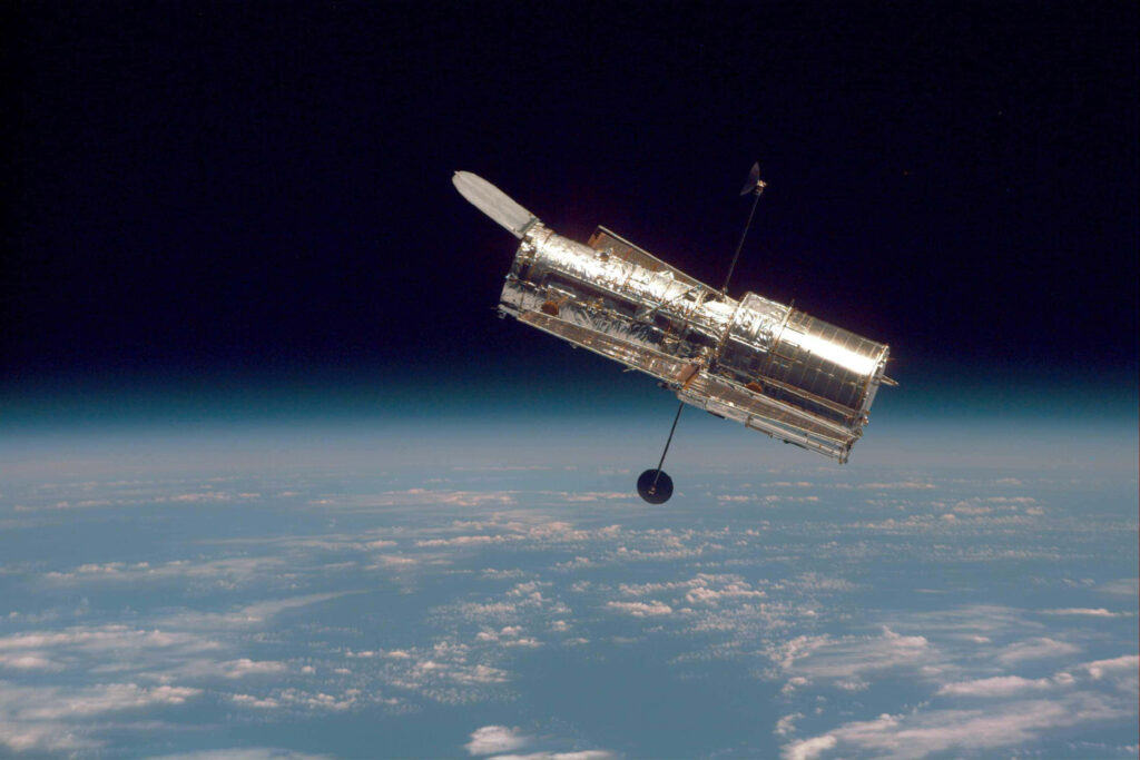 Stunning Hubble Space Telescope Wallpaper: Explore Technological Beauty