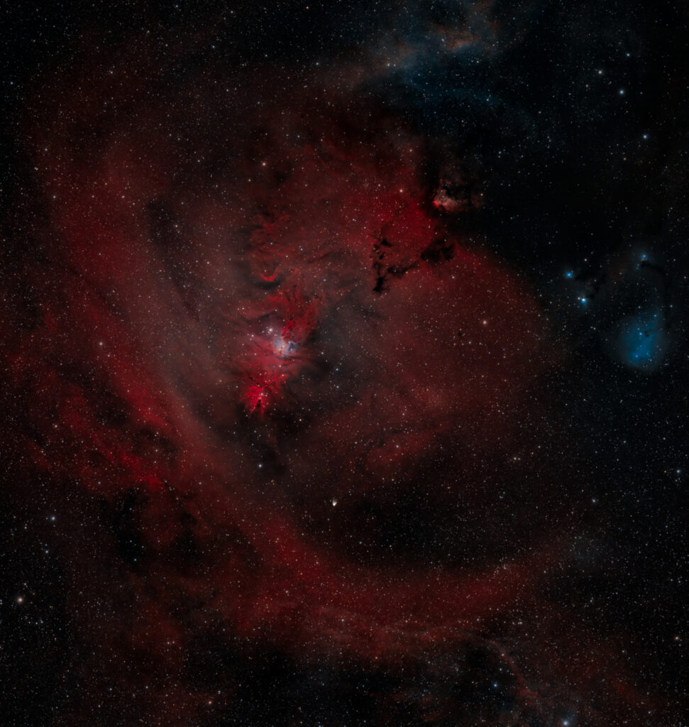 Stunning Hubble Variable Nebula Wallpaper: Cosmic Beauty & Stars