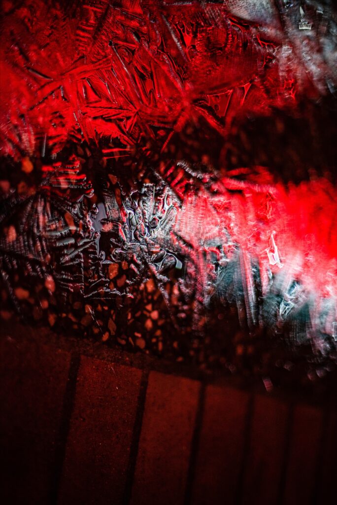 Vibrant Ice Formations Macro Wallpaper: Stunning Close-Up Background
