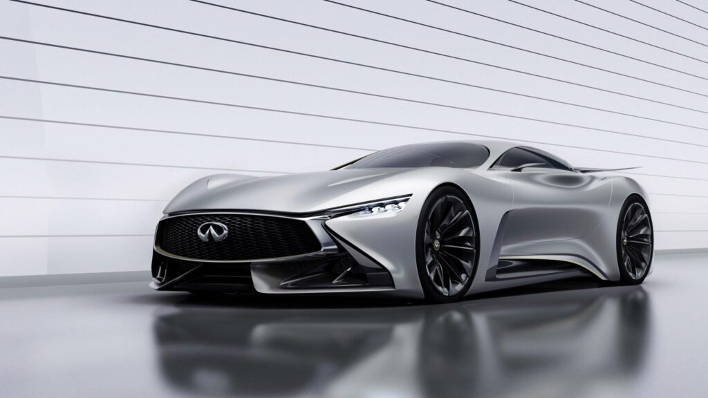 Futuristic Infiniti Emerg-E Wallpaper: Luxury & Performance Design