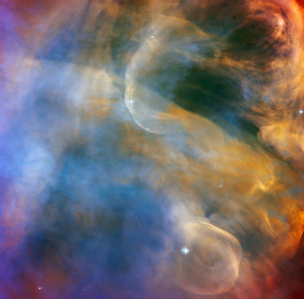 Vivid Cloudscape Wallpaper: Cosmic Nebula Aesthetic Background