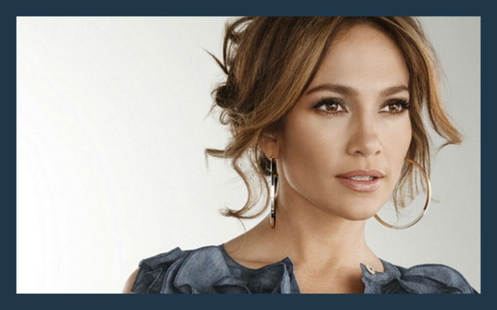 Elegant Jennifer Lopez Wallpaper: Glamorous Look & Stylish Makeup