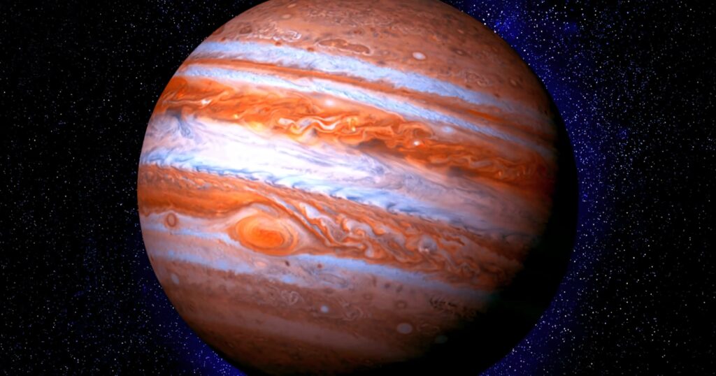 Vibrant Jupiter Wallpaper: Swirling Atmosphere & Iconic Great Red Spot