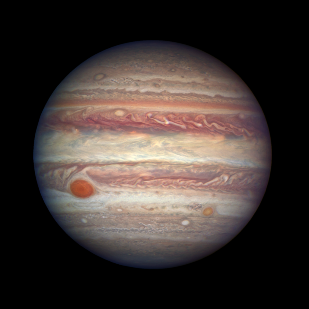 Vibrant Jupiter Image: Swirling Clouds & Great Red Spot Wallpaper