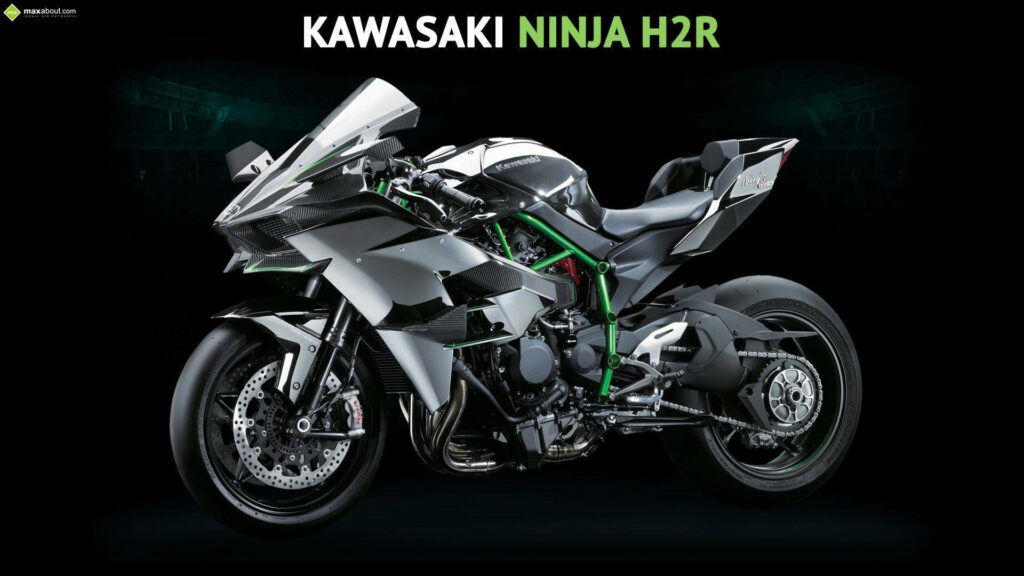 Futuristic Kawasaki Ninja H2R Wallpaper: Speed & Design Excellence