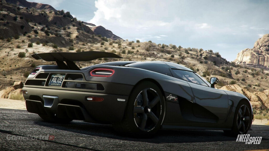 Koenigsegg Police Supercar Wallpaper: Need For Speed Adventure
