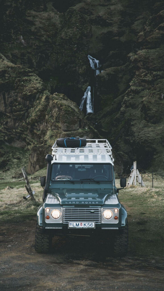 Thrilling Land Rover SUV Wallpaper: Explore Nature's Beauty