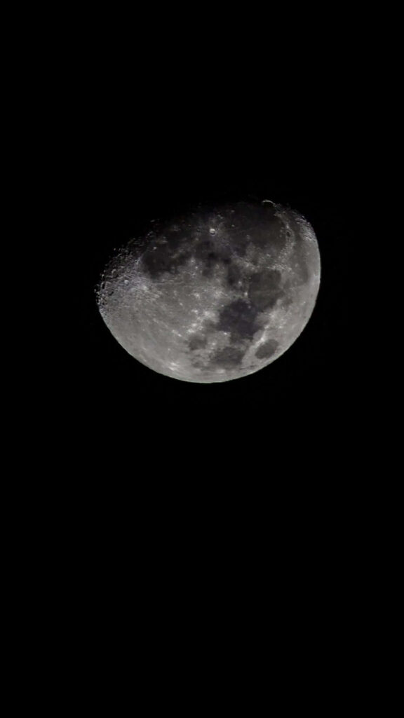 Luminous Moon Wallpaper: Serene Background for Your Device