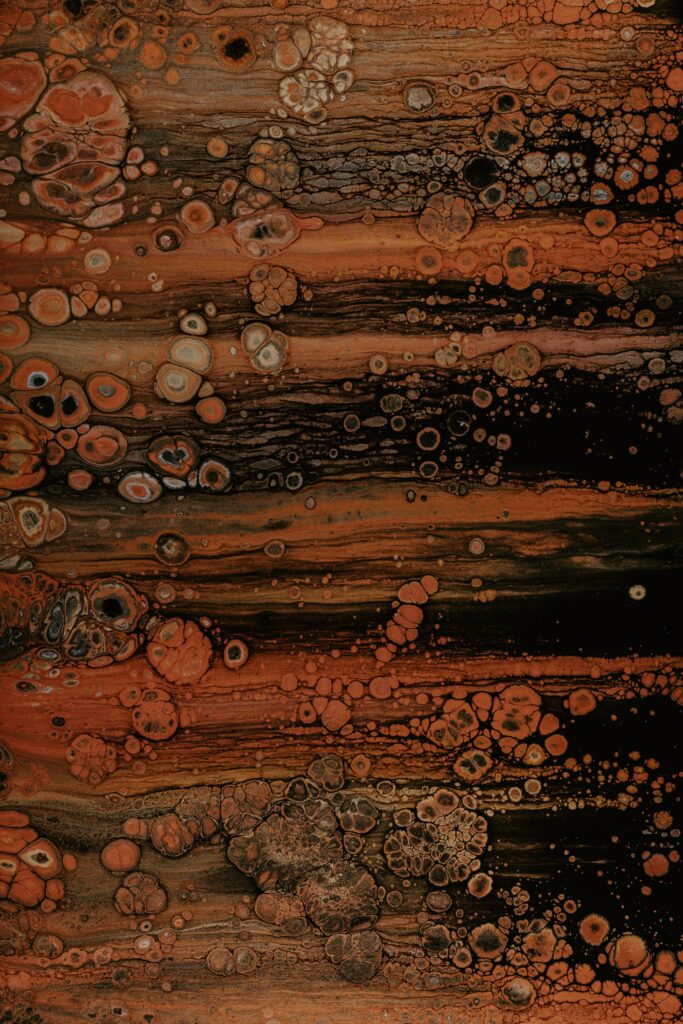 Stunning Abstract Wallpaper: Macro Design with Rich Brown Textures