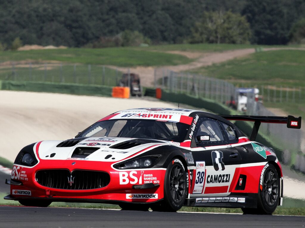 Maserati GranTurismo MC GT3 Racing Car Wallpaper - Sporty Design
