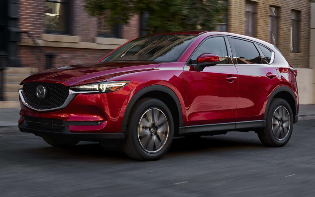 Stunning Mazda CX-5 Wallpaper: Dynamic Design in Striking Red