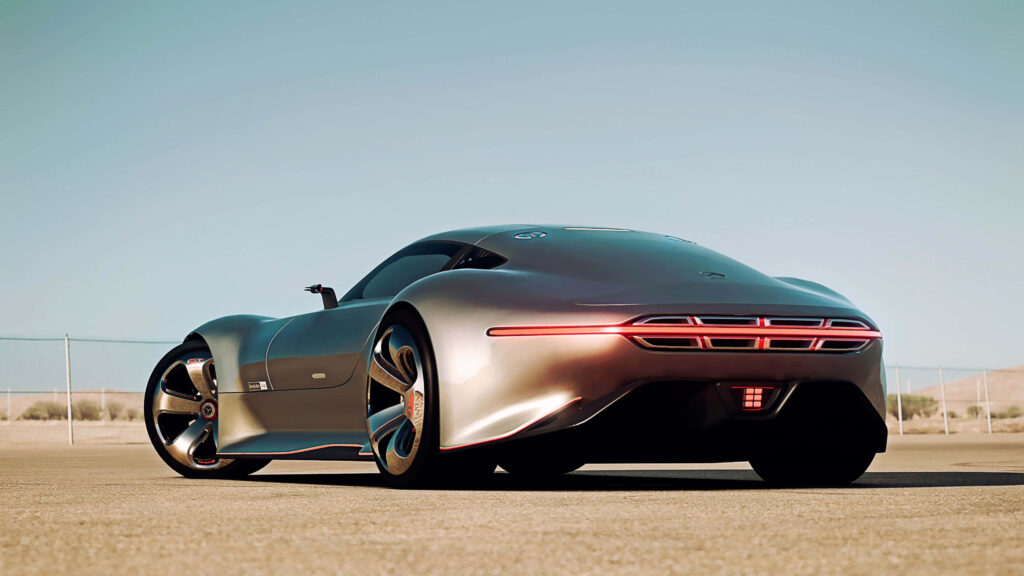 Stunning Mercedes-Benz AMG Vision Gran Turismo Wallpaper Background