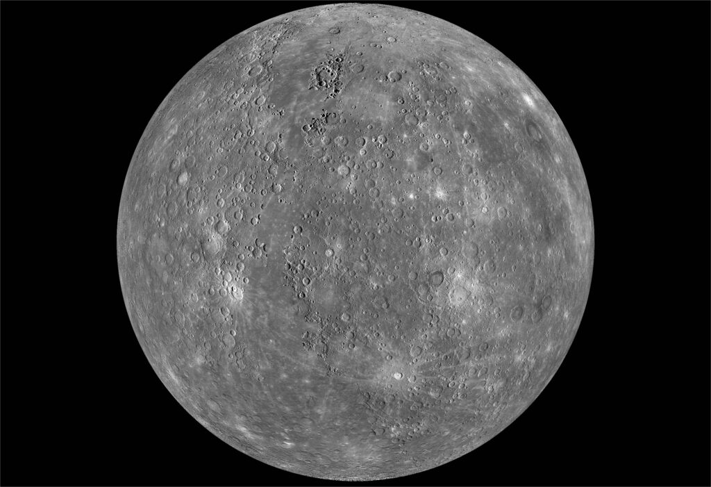 Captivating Mercury Image: Cratered Surface & Geological Features Wallpaper