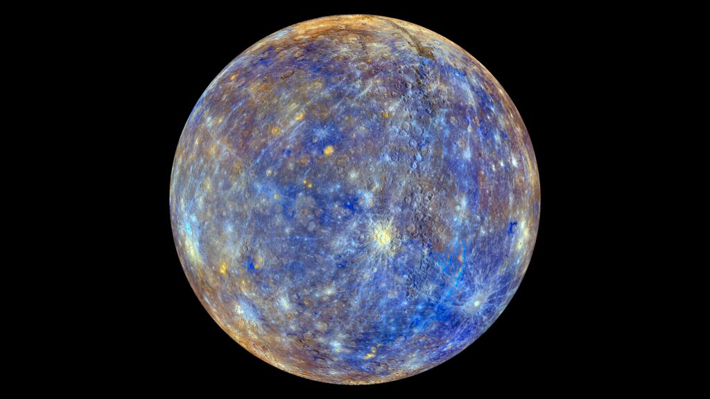 Vibrant Mercury Wallpaper: Stunning Detail & Brilliant Surface Features