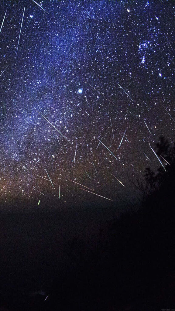 Stunning Meteor Shower Wallpaper: Illuminate Your Night Sky