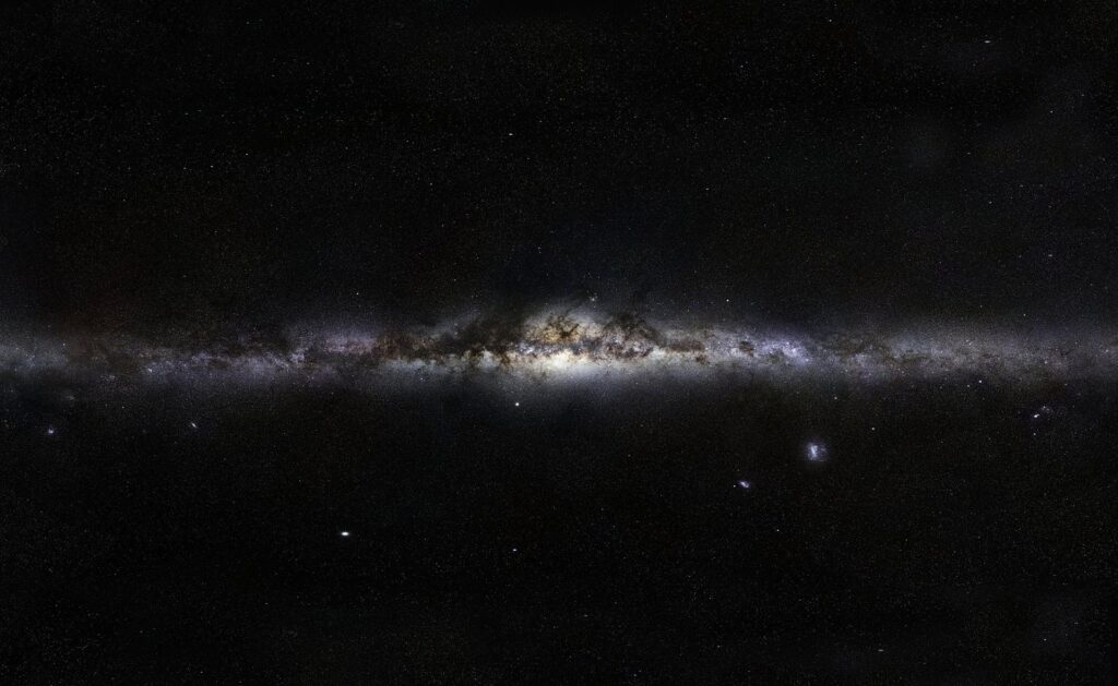 Stunning Milky Way Wallpaper: Breathtaking Cosmic Night Sky Background