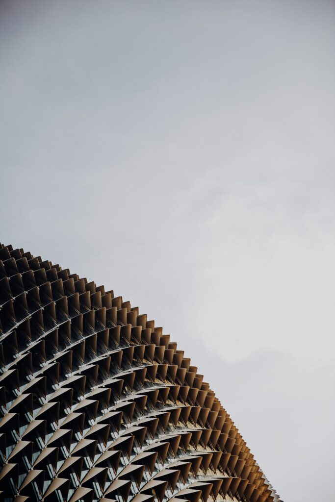 Stunning Modern Architecture Wallpaper with Unique Facade Patterns
