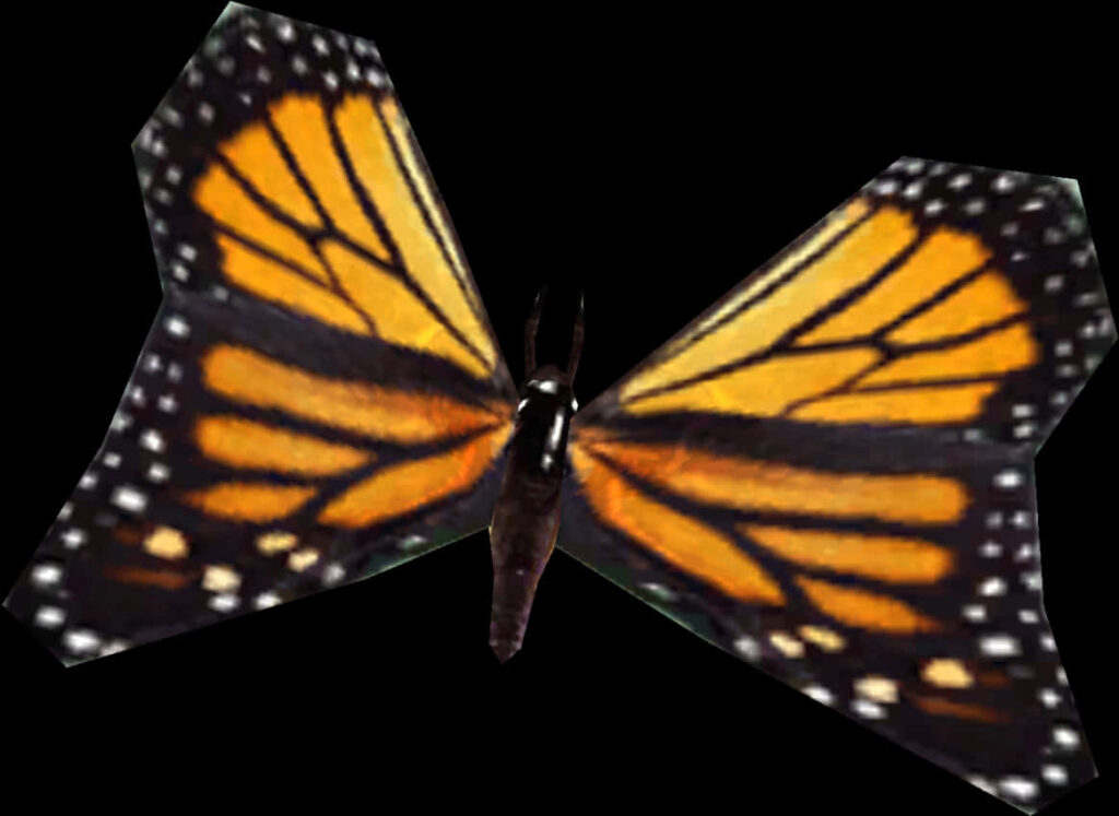 Elegant Monarch Butterfly Wallpaper: Vibrant Orange & Black Patterns