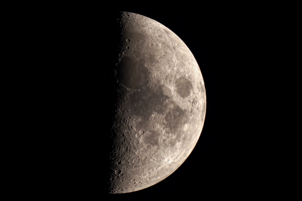 Stunning Moon Wallpaper: Detailed Rugged Surface & Deep Craters