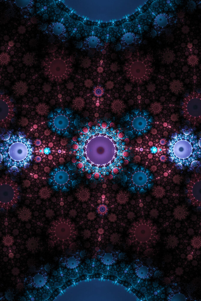 Vibrant Abstract Fractal Wallpaper - Stunning 2000x3000 Background