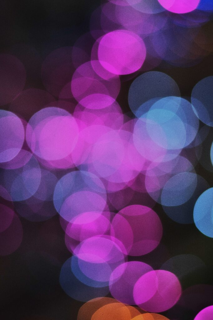 Vibrant Multicolored Abstract Circle Wallpaper - Ethereal Background