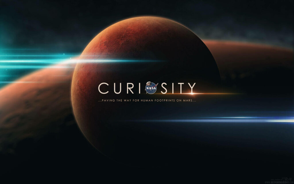 Stunning NASA Mars Wallpaper: Futuristic Curiosity Rover Design