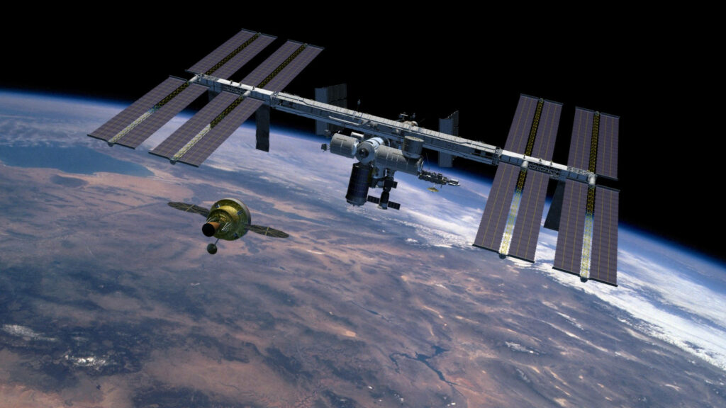 Stunning NASA Satellite & ISS Wallpaper: Earth & Space Exploration