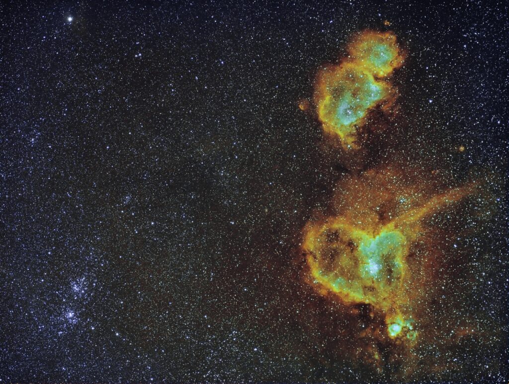 Stunning Nebula Wallpaper: Celestial Display in Deep Space