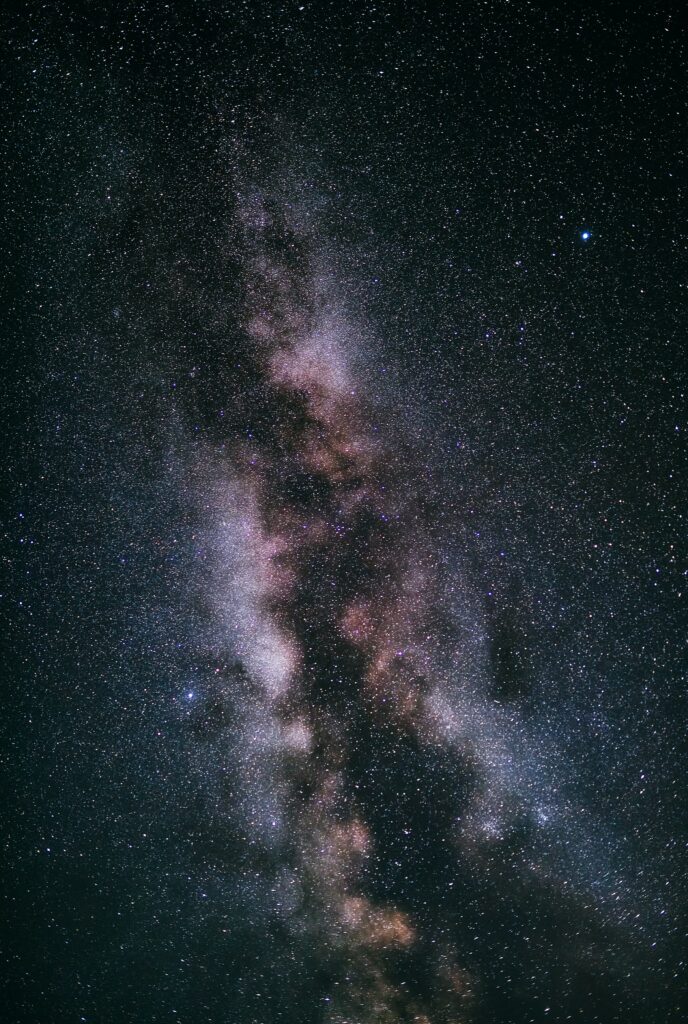 Stunning Cosmic Wallpaper: Vivid Nebula & Starry Deep Space Background