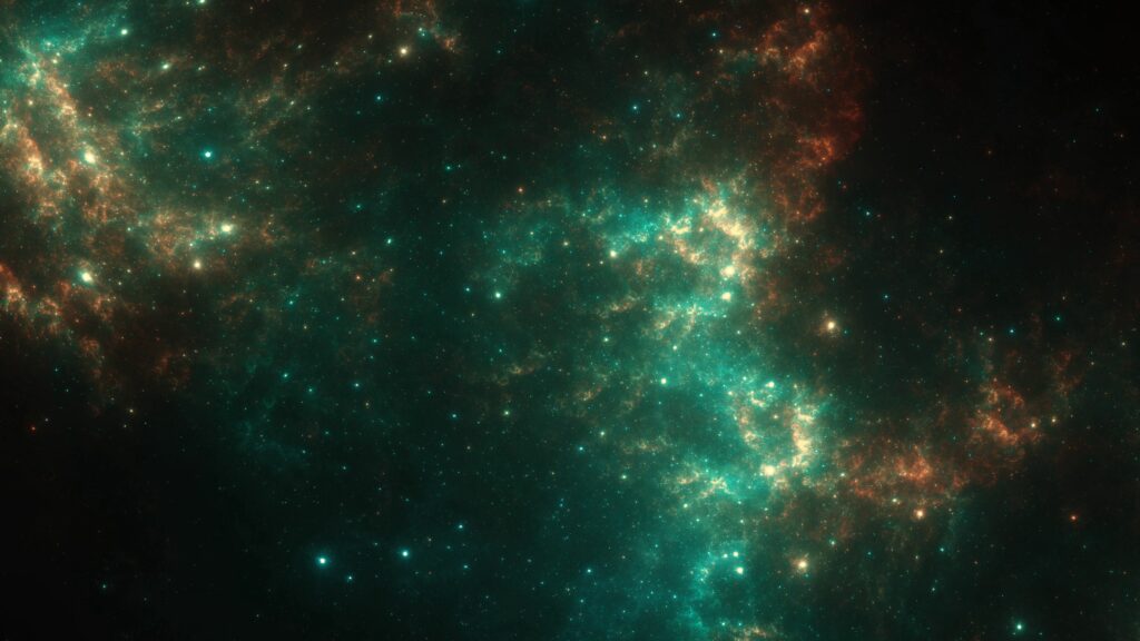 Stunning Nebula Wallpaper: Vibrant Galaxy in Cosmic Beauty
