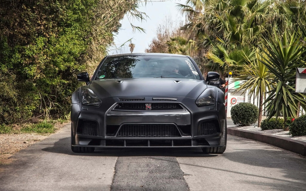 Stunning Nissan GTR by Prior Design: Matte Finish Wallpaper Background