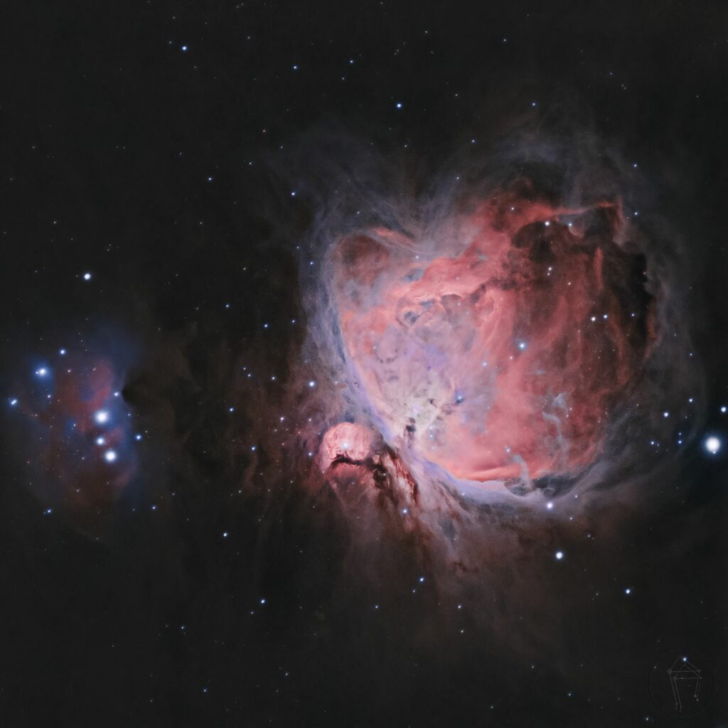 Orion Nebula Wallpaper: Vibrant Cosmic Display in Breathtaking Space