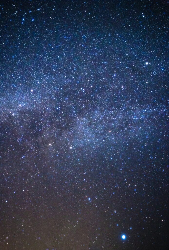 Stunning Outer Space Wallpaper: Sparkling Stars & Galaxy Glow