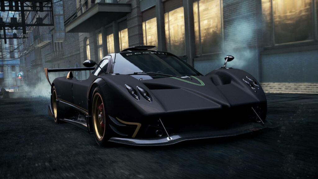 Stunning Pagani Zonda R Wallpaper: Urban Speed Vibes