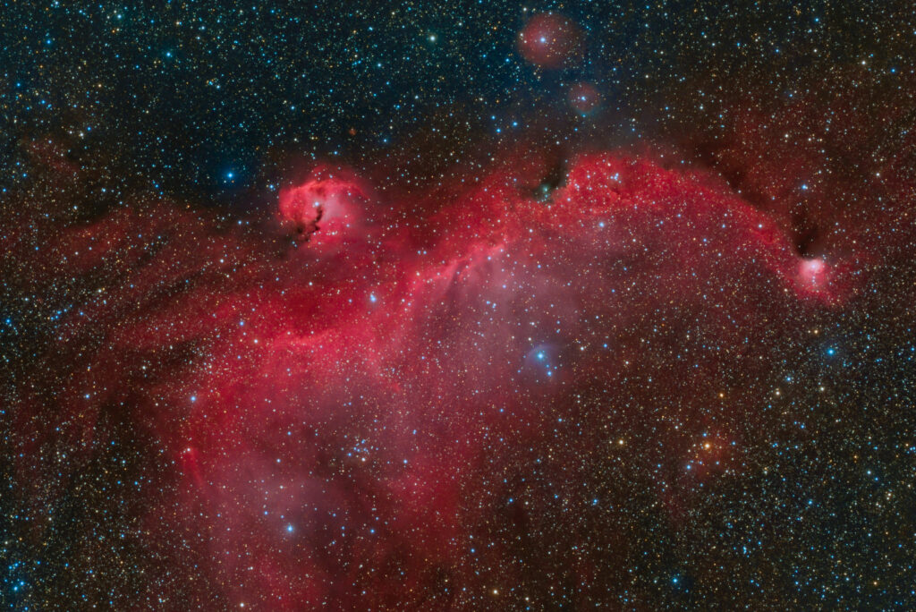 Vibrant Pink Nebula Wallpaper: Stunning Galaxy & Starry Background