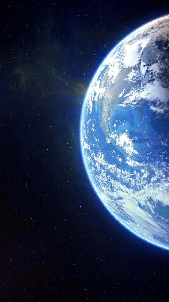 Stunning Cosmic Planet Wallpaper: Detailed Space Background Art
