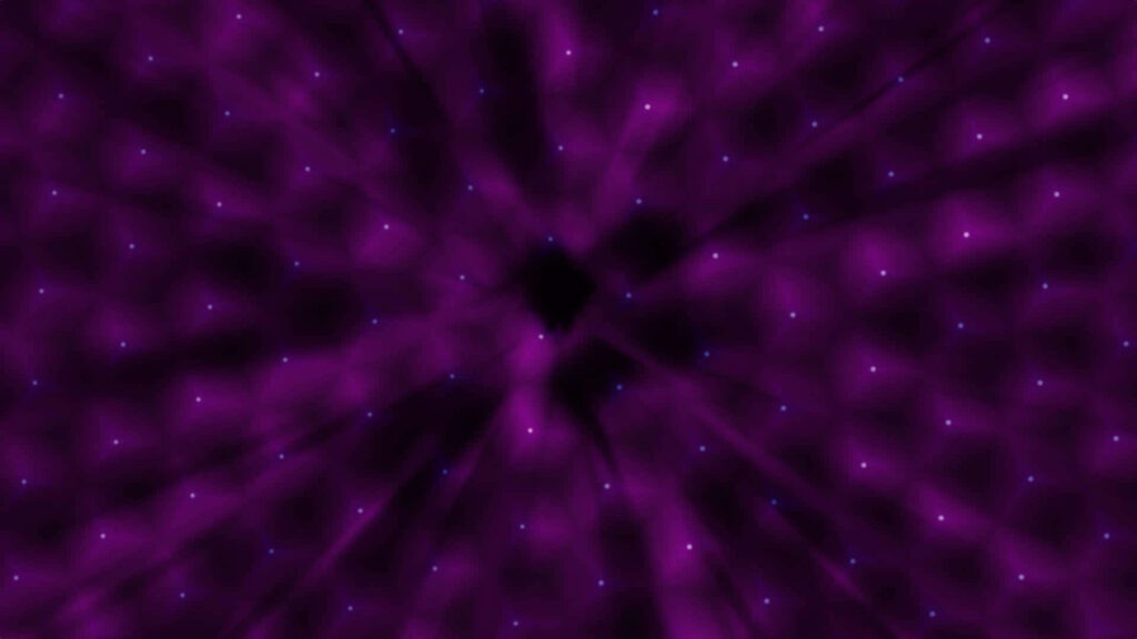 Vibrant Purple Abstract Wallpaper with Dynamic Light Patterns