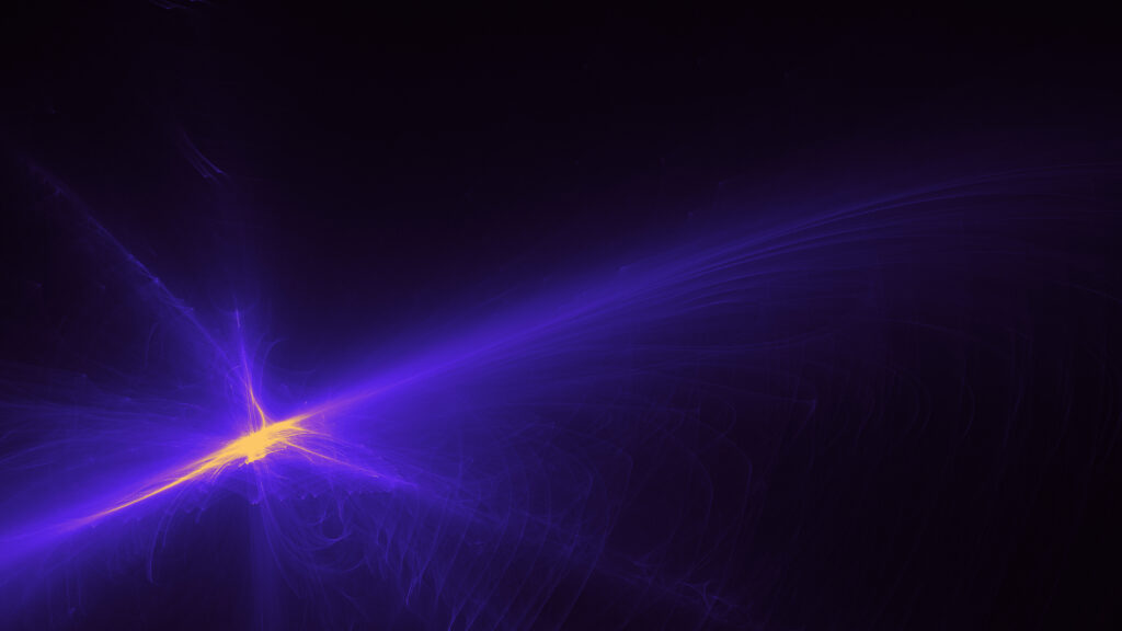 Stunning Purple Fractal Wallpaper - Mesmerizing Abstract Design
