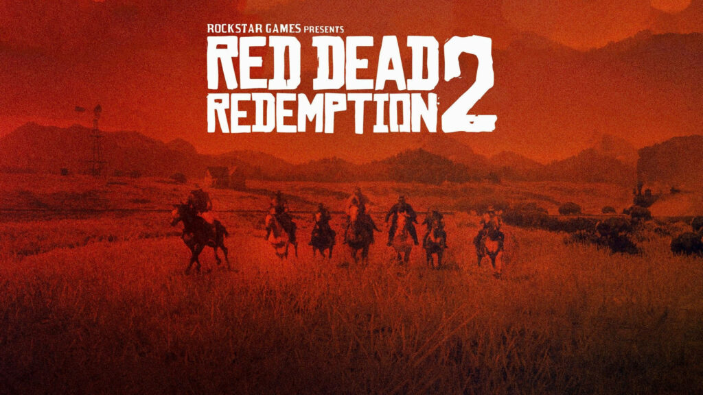 Epic Red Dead Redemption 2 HD Wallpaper: Riders at Sunset