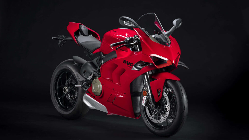 Stunning Red Ducati Motorcycle Wallpaper for Bike Enthusiasts