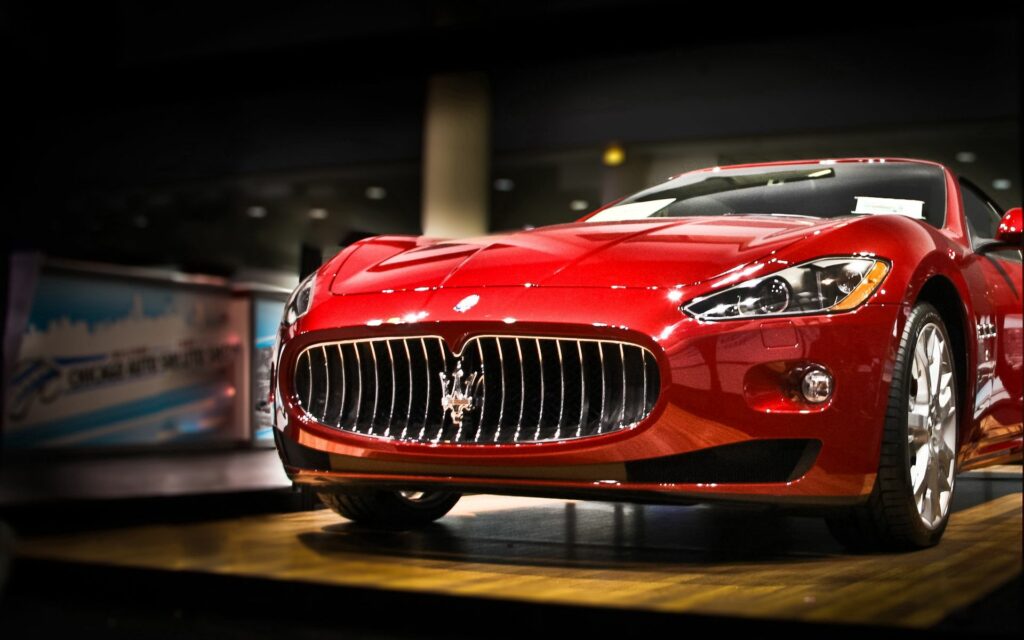 Stunning Red Maserati Wallpaper: Luxury & Elegance in Focus