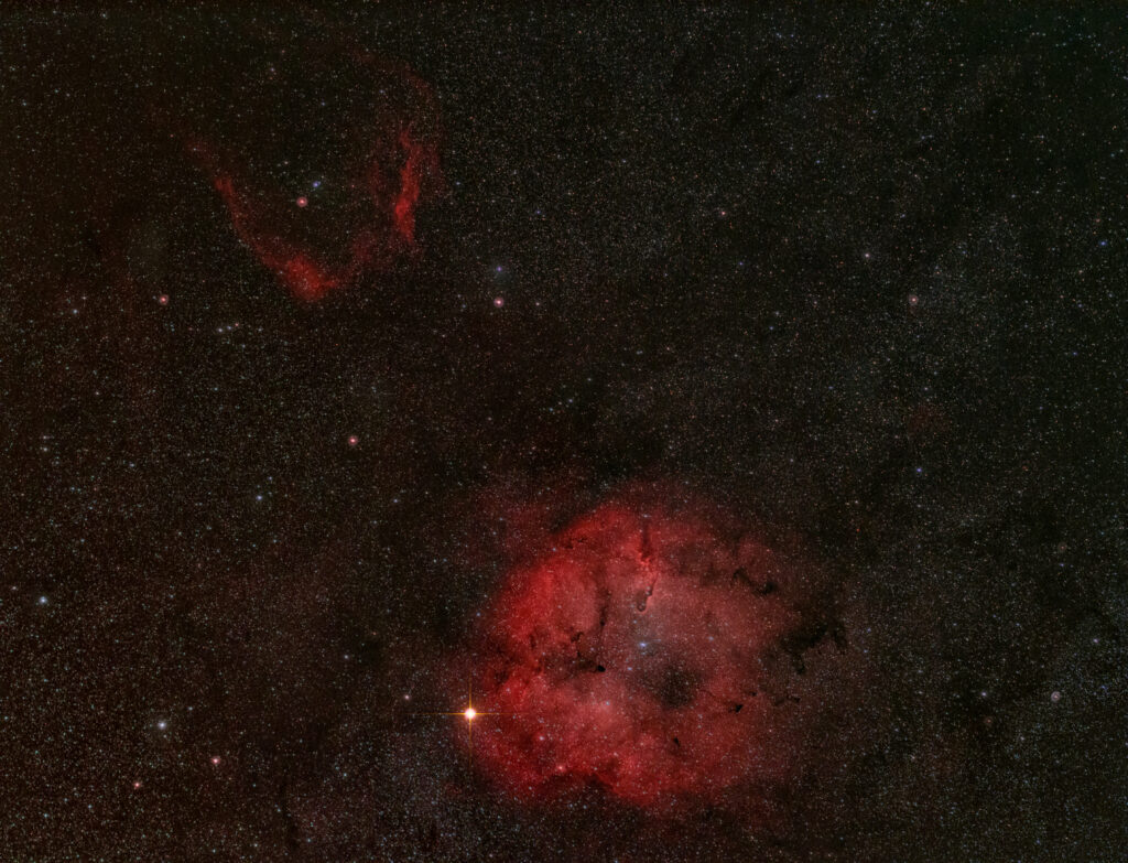 Breathtaking Red Nebula Wallpaper - Celestial Deep Space Background