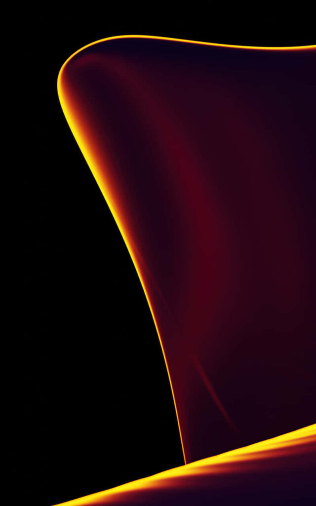 Vibrant Red & Yellow Abstract Wallpaper for Samsung AMOLED Displays