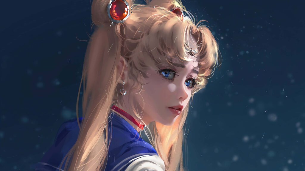 Stunning Sailor Moon Wallpaper: Celestial Charm & Iconic Beauty