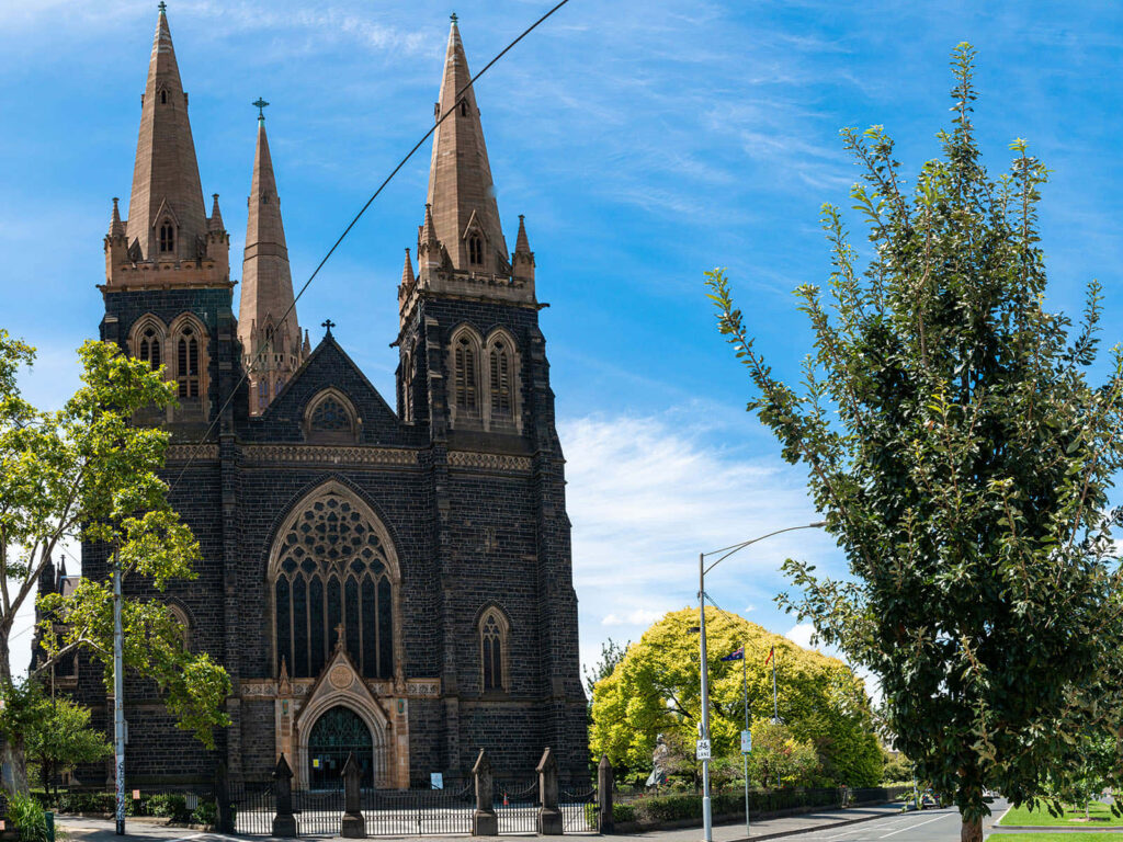 Stunning Saint Patrick's Cathedral Wallpaper: Melbourne's Gothic Beauty