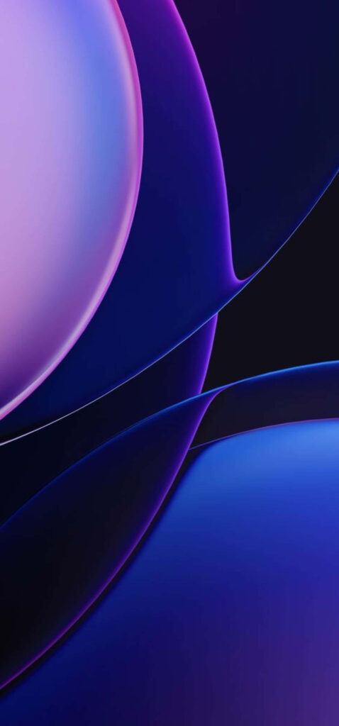 Stunning Samsung S23 Ultra Gradient Wallpaper: Modern Purple & Blue Design