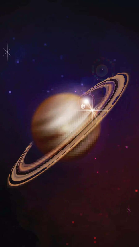 Stunning Saturn Wallpaper: Iconic Rings & Cosmic Beauty Background