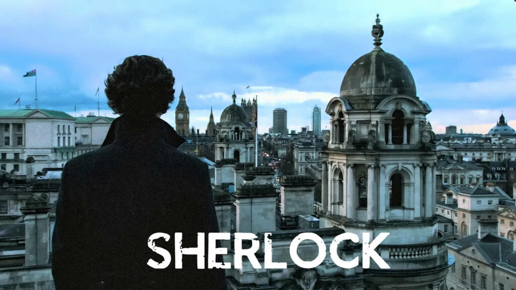 Stunning Sherlock Rooftop Wallpaper: Majestic Cityscape Background