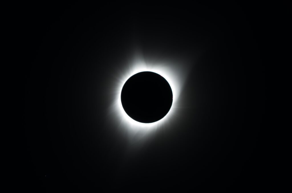 Stunning Solar Eclipse Wallpaper - 6837x4522 Dramatic Night Sky